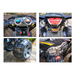 Elektrická štvorkolka - čierna